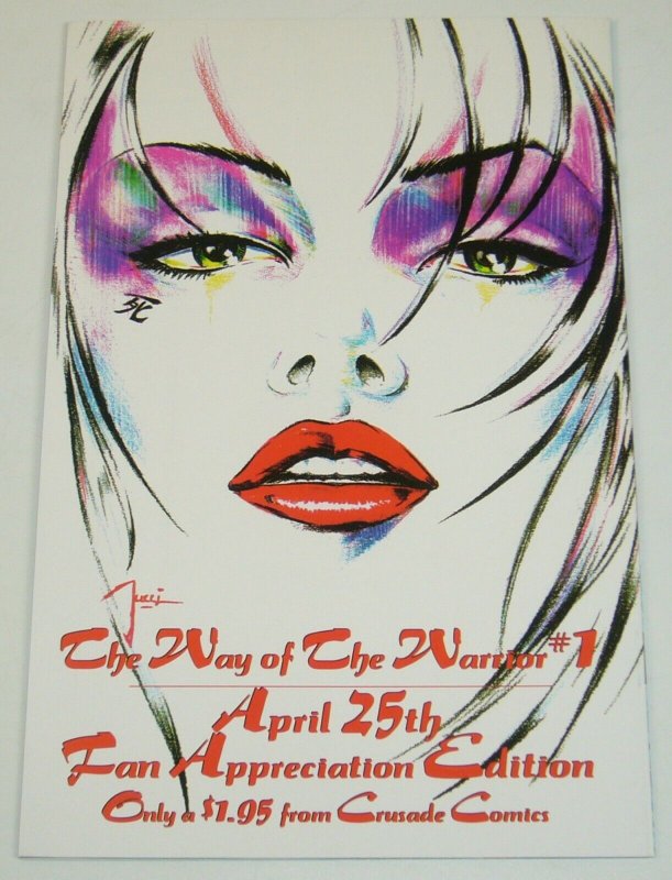 Shi The Way of the Warrior #5 & numbered lithograph signed by William Tucci COA