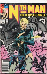 Nth Man the Ultimate Ninja #4 (1989) Nth Man