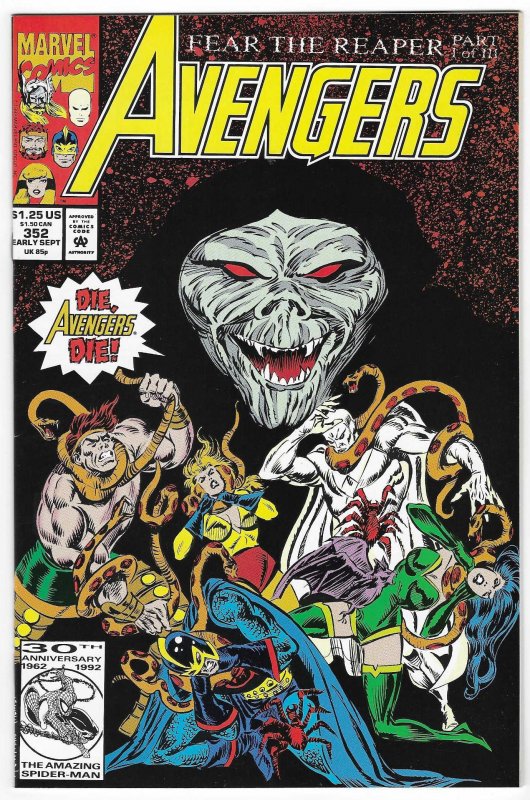 The Avengers #352 Direct Edition (1992)