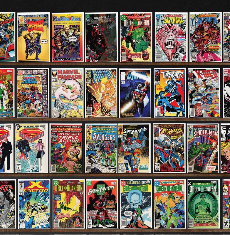 Huge Lot 150+ Comics with Green Lantern, Ghost Rider, Deathlok & More!