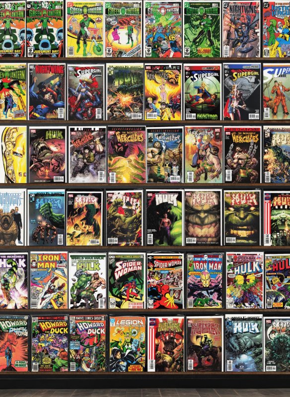 Huge Lot 90+ Comics with Incredible Hulk, Incredible Hercules & More!