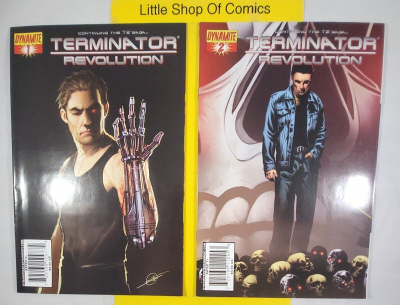 Terminator Revolution #1 (Cover B) 2 3 4 5 Complete Set 1-5 Dynamite