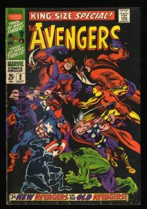 Avengers Annual #2 FN 6.0 1st Appearance Scarlet Centurion!