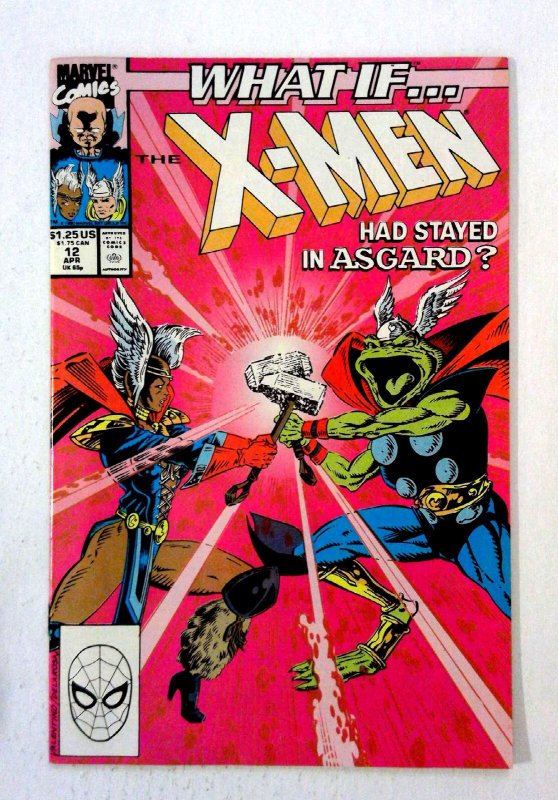 What If #12 (1990) Storm Thor Frog Marvel NM-