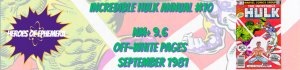 Incredible Hulk Annual 10 NM+ 9.6 Marvel 1981