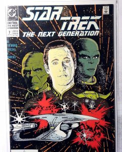Star Trek: The Next Generation #7 (1990) DC Comics 1st Print Comic Book