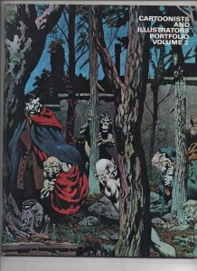 CARTOONISTS AND ILLUSTRATORS PORTFOLIO #1, NM-, Magazine, Signed Wrightson 1978