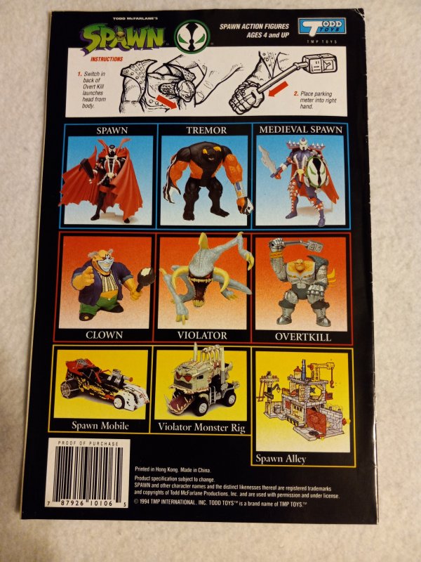 Spawn Overtkill Figure (1994)