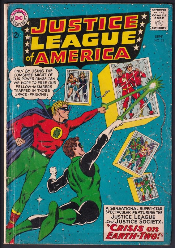 Justice League of America 22 (1963) GD+ Silver Age DC Comics
