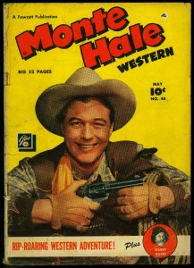 MONTE HALE WESTERN #48 1950 B_WESTERN MOVIE PHOTO COMIC G