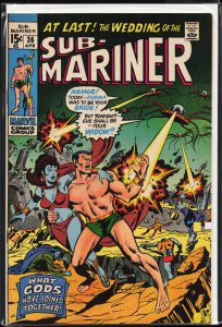 Sub-Mariner #36 (1971) Namor the Sub-Mariner