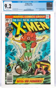 X-Men #101 (Marvel, 1976) CGC NM- 9.2 White pages. The origin and first appea...