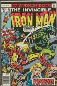 Iron Man #97 ORIGINAL Vintage 1977 Marvel Comics