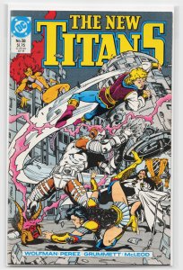 The New Titans #58 (1989) Teen Titans