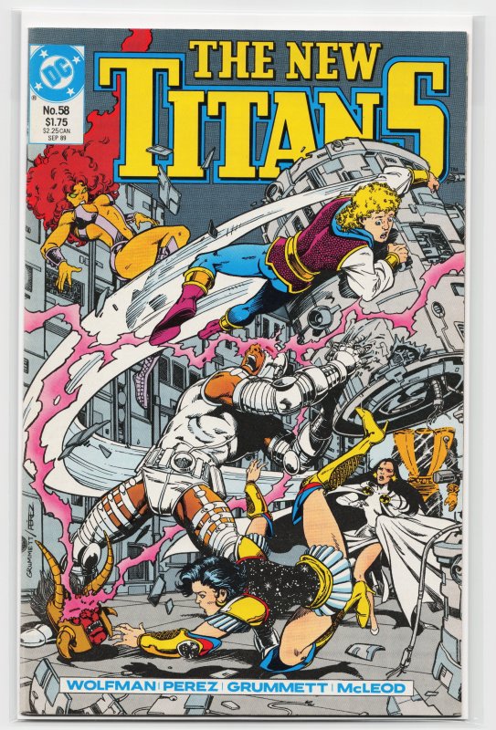 The New Titans #58 (1989) Teen Titans