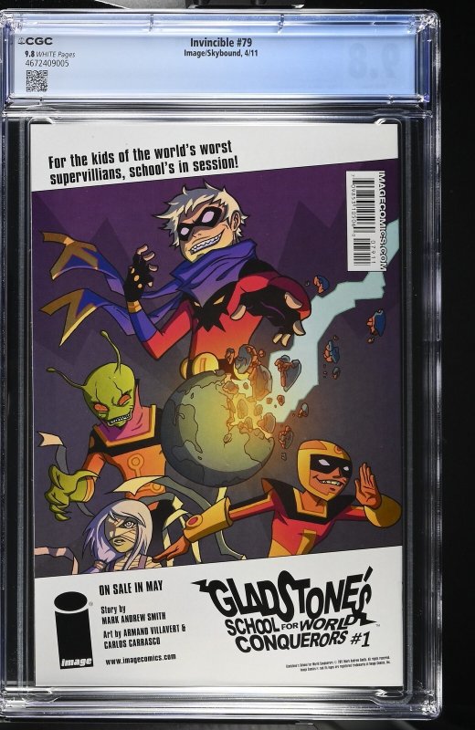Invincible #79 (4/11) Graded CGC 9.8