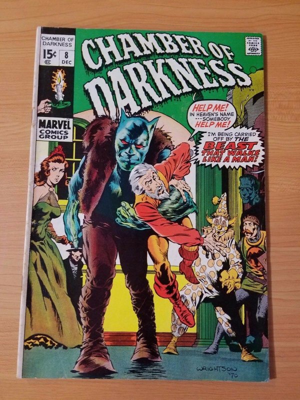 Chamber of Darkness #8 ~ FINE - VERY FINE VF ~ (1970, Marvel Comics)