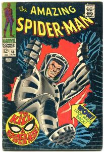 Amazing Spider-Man #58 1968- John Romita- Marvel Comics VG/FN