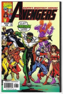 Avengers #8 Direct Edition (1998)