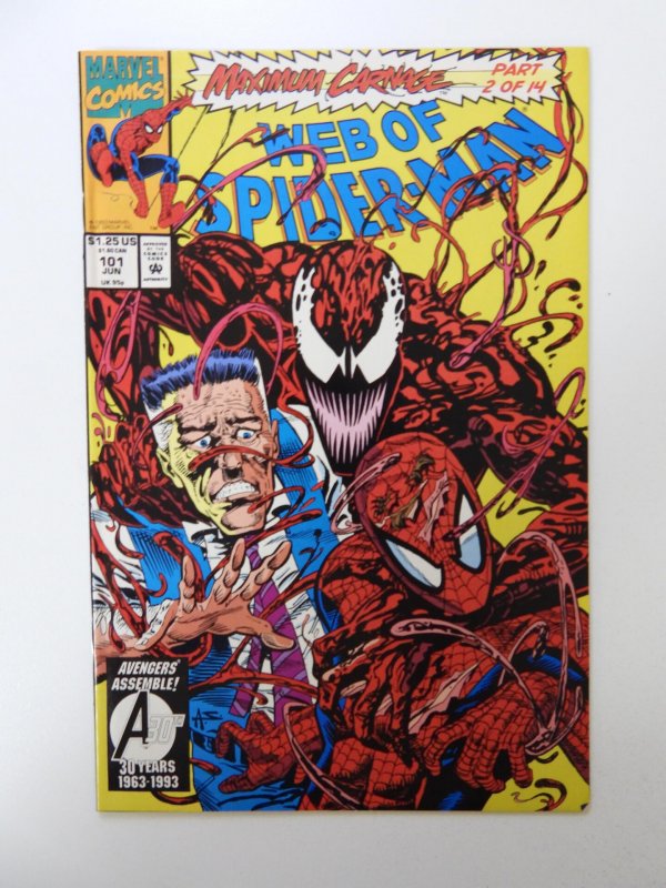 Web of Spider-Man #101 Direct Edition (1993) VF condition