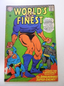World's Finest Comics #158 (1966) VG condition tape pull front cover