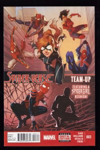 Spider-Verse Team-Up #3 Cover by Jamal Campbell (8.5/9) 2015