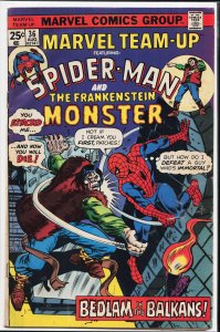 Marvel Team-Up #36 (1975) Frankenstein Monster