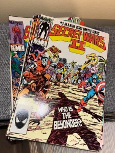 Secret Wars II (Marvel, 1985) Lot, Complete Series Set w/Issue #s 1-8