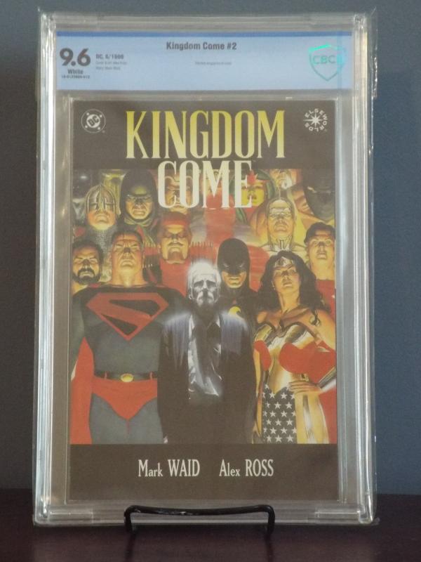 Kingdom Come #2, CBCS 9.6, White Pages, New In Stock!