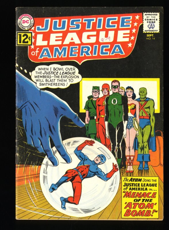 Justice League Of America #14 VG 4.0