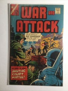 War And Attack 54 Fine Fn 6.0 Charlton Comics