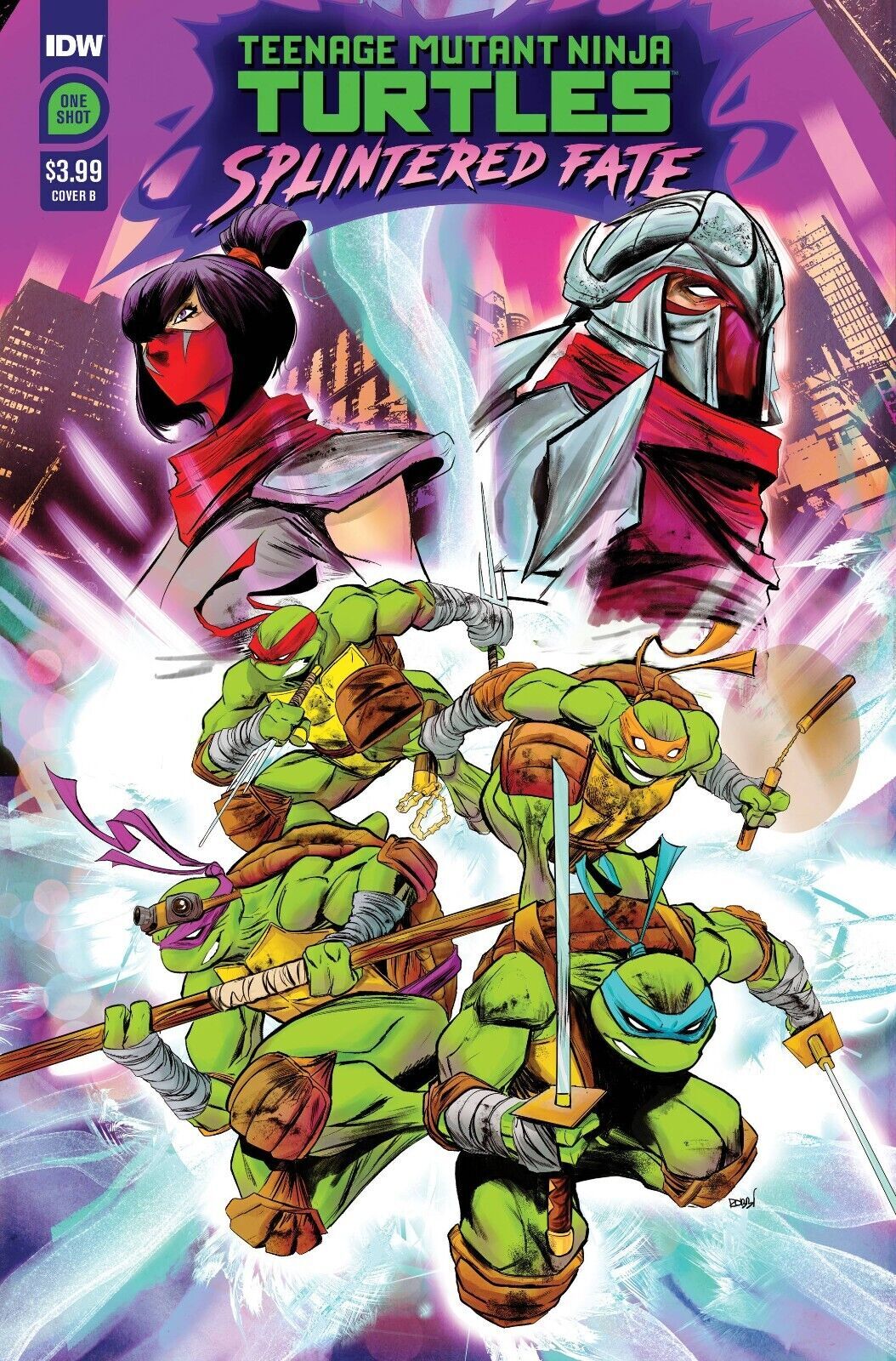 Teenage Mutant Ninja Turtles Shredder #1 (9.2) Variant  Comic Books -  Modern Age, IDW, Teenage Mutant Ninja Turtles / HipComic