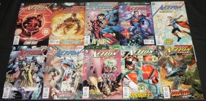 Modern DC ACTION COMICS VOL. 2 34  Comic Lot Superman VF/NM