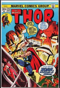 Thor #215 British Variant (1973) Thor