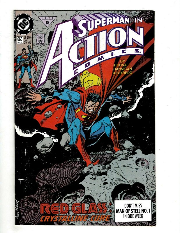 12 Superman in Action Comics DC Comics 654 655 656 657 658 659 660 661 665 + HG1