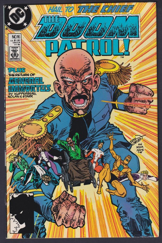 Doom Patrol 16 (1988) VF/NM 9.0 Copper Age DC Comics