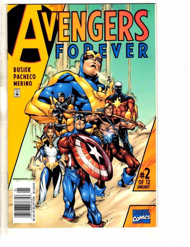 Avengers Forever Complete Marvel Comics Series # 1 2 3 4 5 6 7 8 9 10 11 12 GM4