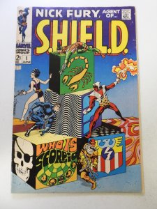 Nick Fury, Agent of SHIELD #1 (1968) VG/FN condition