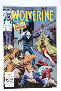 Wolverine #4 Roughhouse Bloodsport Marvel (1989) NM-