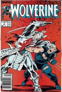 Wolverine #2 (1988 v2) Newsstand Chris Claremont Silver Samurai NM