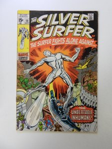 The Silver Surfer #18 (1970) FN- condition writing back cover