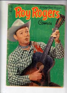 Roy Rogers Comics #59 (Nov-52) VG Affordable-Grade Roy Rogers