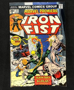 Marvel Premiere #22 Iron Fist!