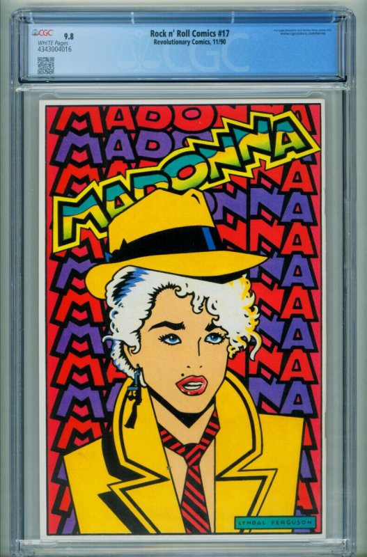 Rock N Roll #17  1990 - Revolutionary -CGC 9.8 - Comic Book-4343004016