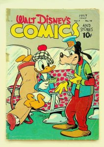 Walt Disney's Comics and Stories Vol. 7 #10 (#82) (Jul 1947, Dell) - Fair