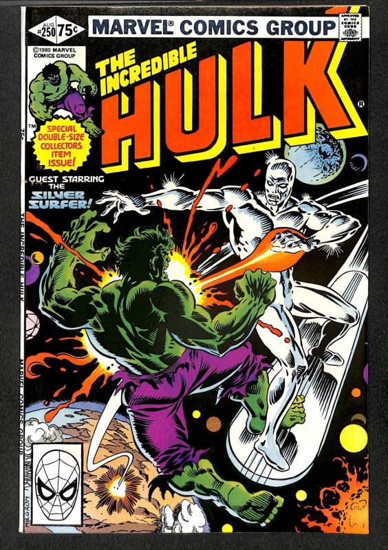 Incredible Hulk (1968) #250 VF 8.0 Silver Surfer! Marvel Comics