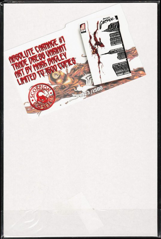 Absolute Carnage #1 Bagley Cover D (2019) Carnage