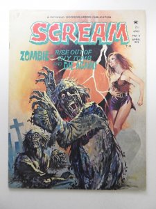 Scream #5 (1974) Classic Horror! Sharp VG/Fine Condition!