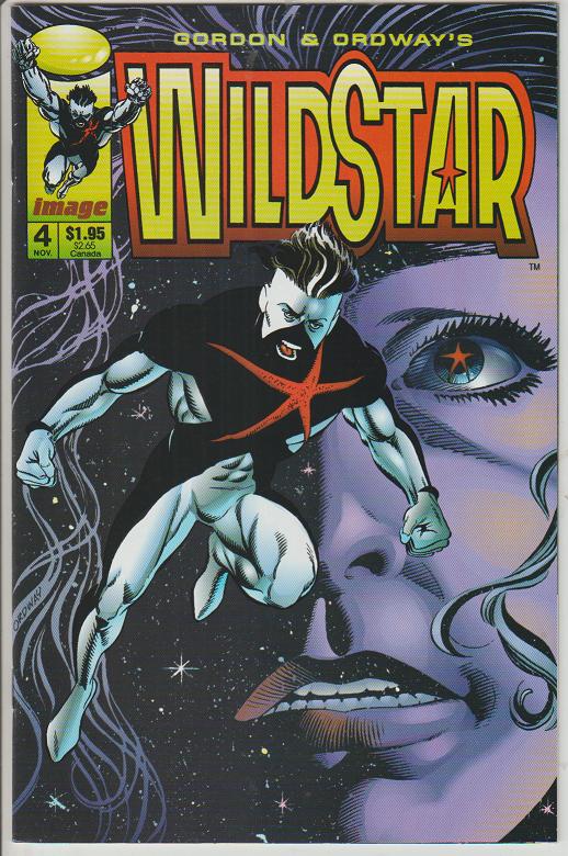 WILDSTAR #4, SKY ZERO, GREEN DRAGON GUEST - IMAGE - 1993, BAGGED & BOARDED