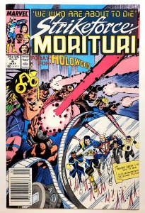 Strikeforce: Morituri #6 (May 1987, Marvel) 6.0 FN